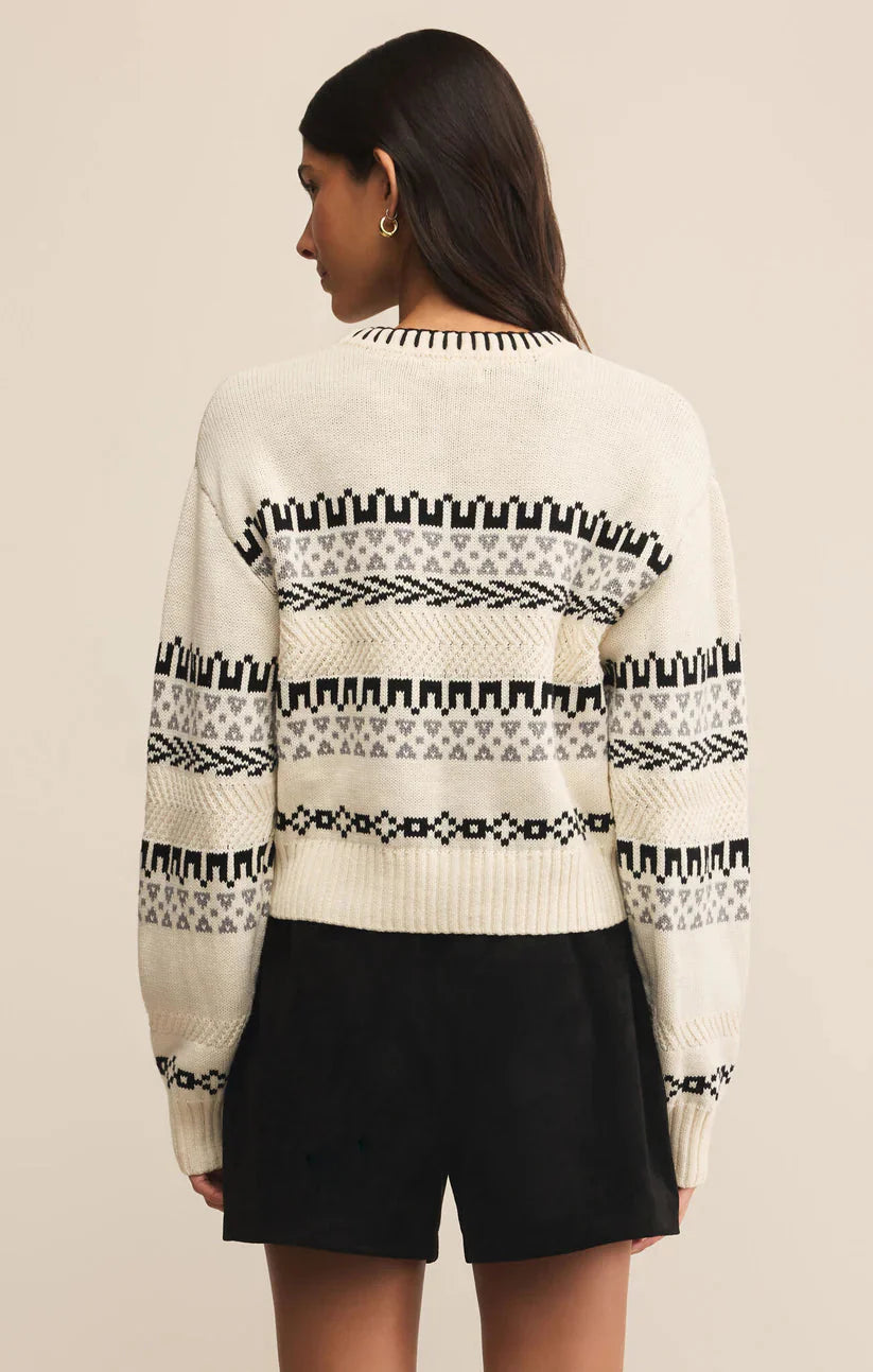 PERCI SWEATER - CRYSTAL