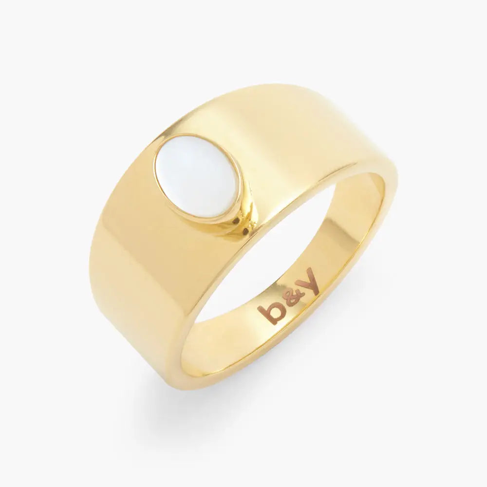 RILEY PEARL RING - 7
