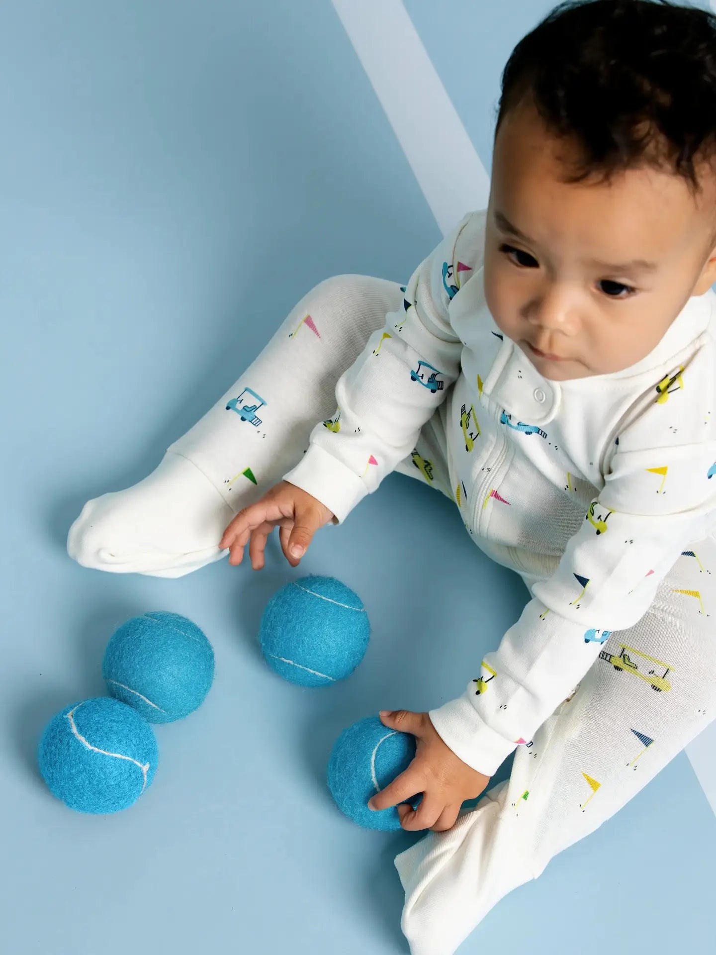 LITTLE CADDIES ONE PIECE PAJAMAS