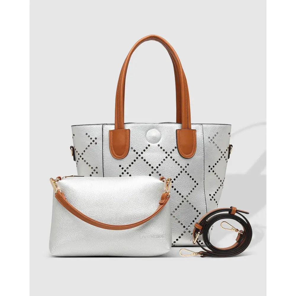 BABY BERMUDA TOTE BAG - SILVER