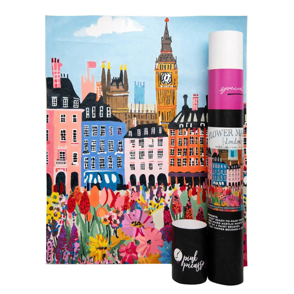 LONDON FLOWER MARKET PAINT KIT
