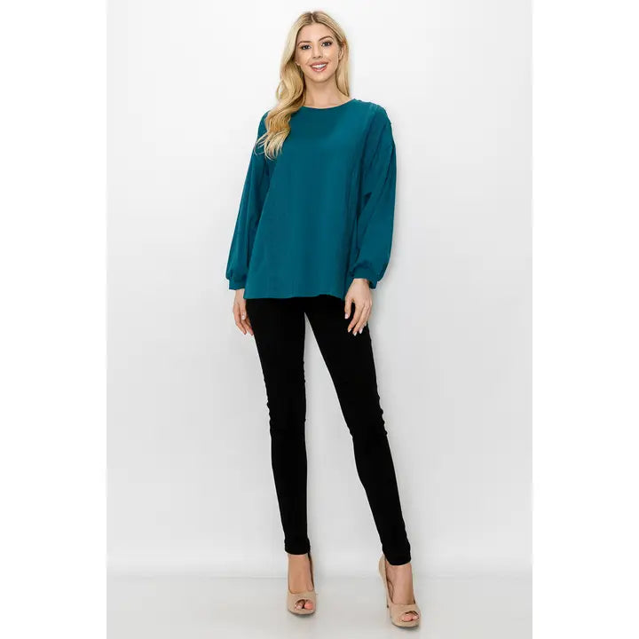 ROSANNE POINTE KNIT TOP W LACE