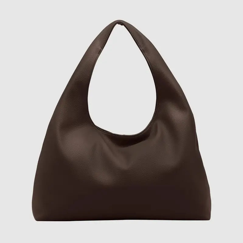 MONACO SHOULDER BAG - CHOCOLATE