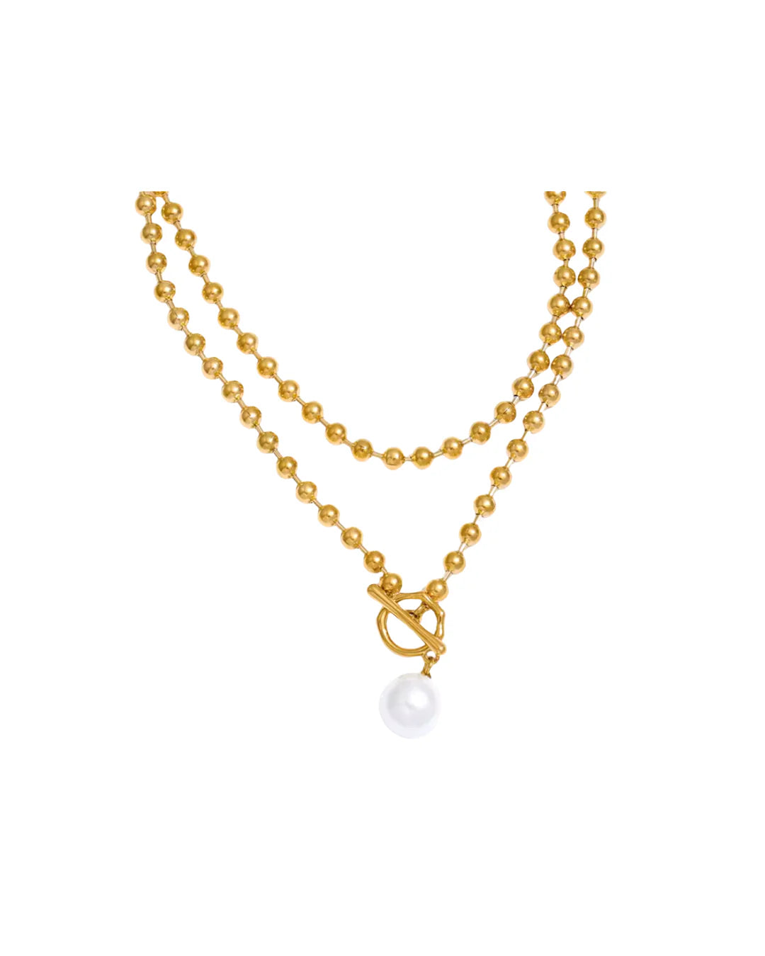 MAISON PEARL WRAP NECKLACE