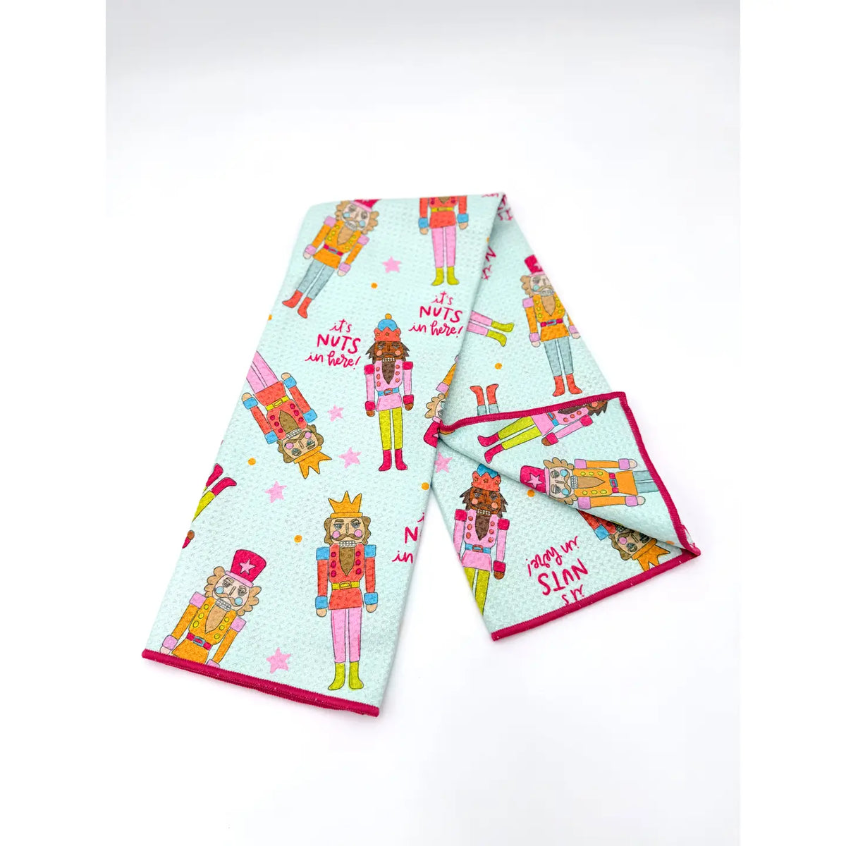 IT'S NUTS IN HERE TEA TOWEL