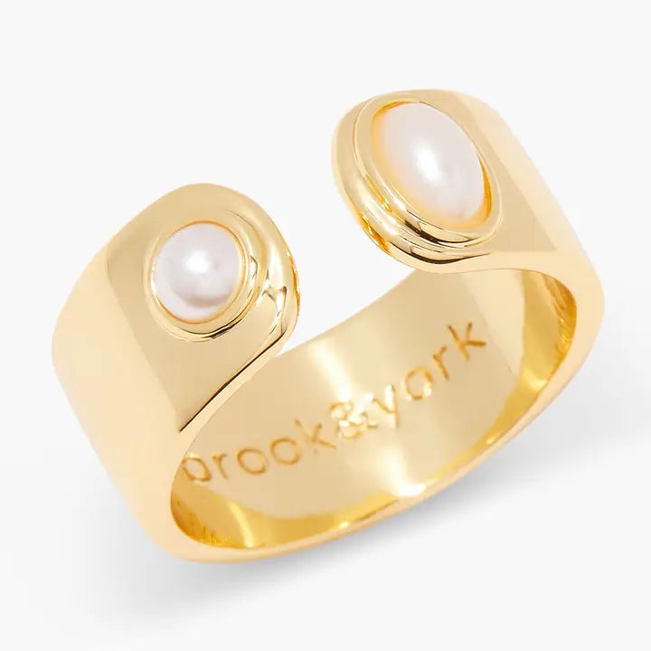 LEAH PEARL STATEMENT RING