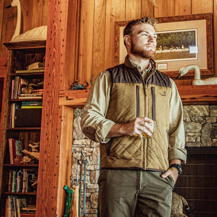 SOUTH CREEK REVERSIBLE FROGSKIN VEST
