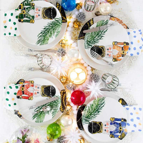 NUTCRACKERS ASSORTED SALAD PLATES
