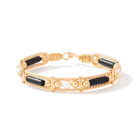 COLOR YOUR WORLD W/ BEADS & PEARLS - BLACK ONYX