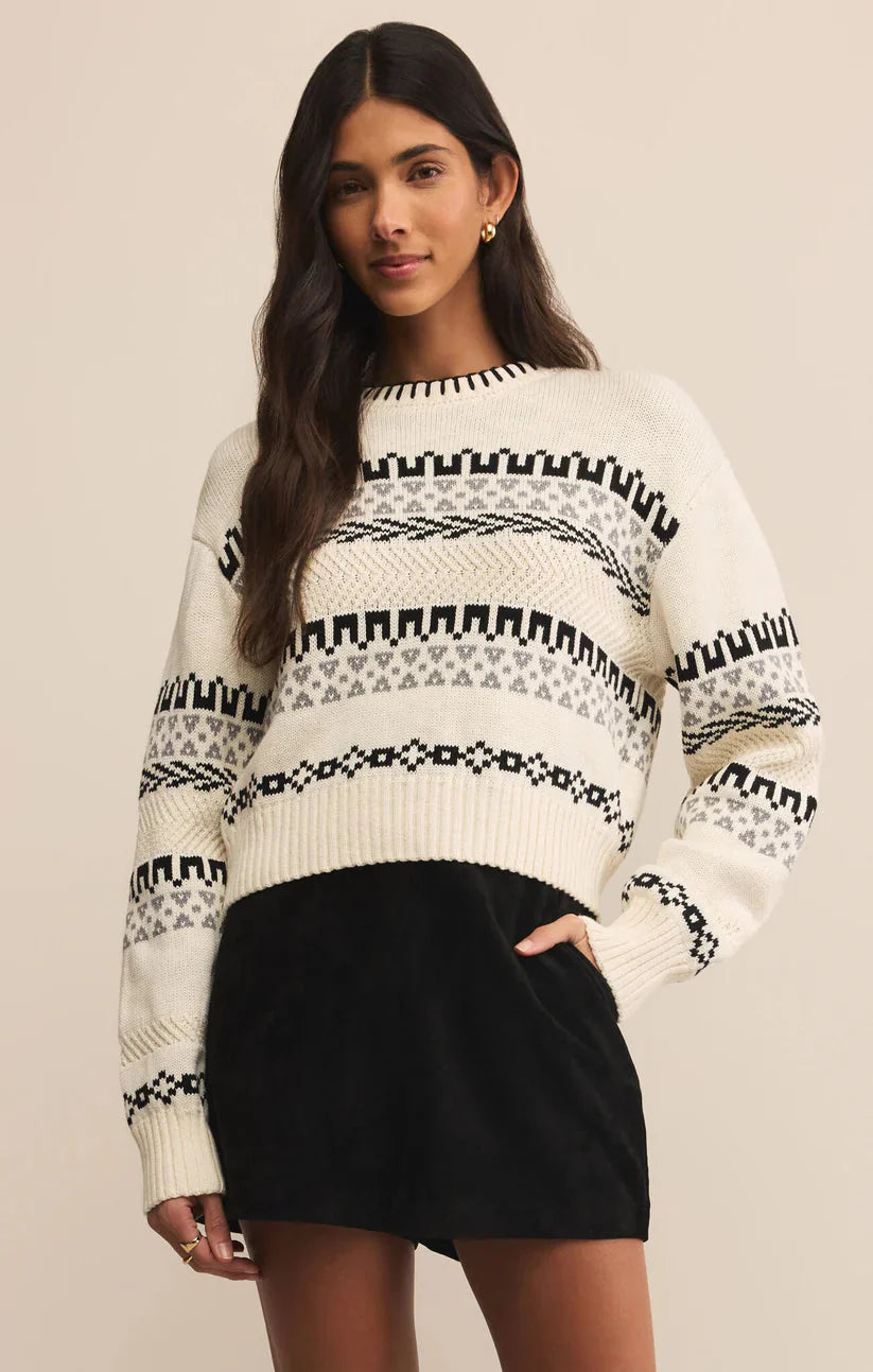 PERCI SWEATER - CRYSTAL