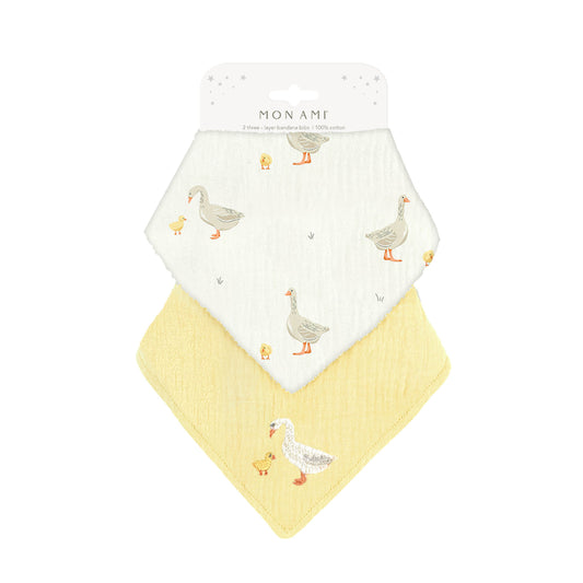 MOTHER GOOSE BIB SET