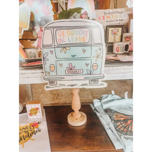 BE GROOVY OR LEAVE TOPPER