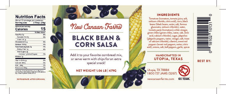 BLACK BEAN & CORN SALSA
