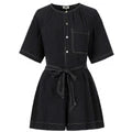 LEILOO ROMPER - BLACK