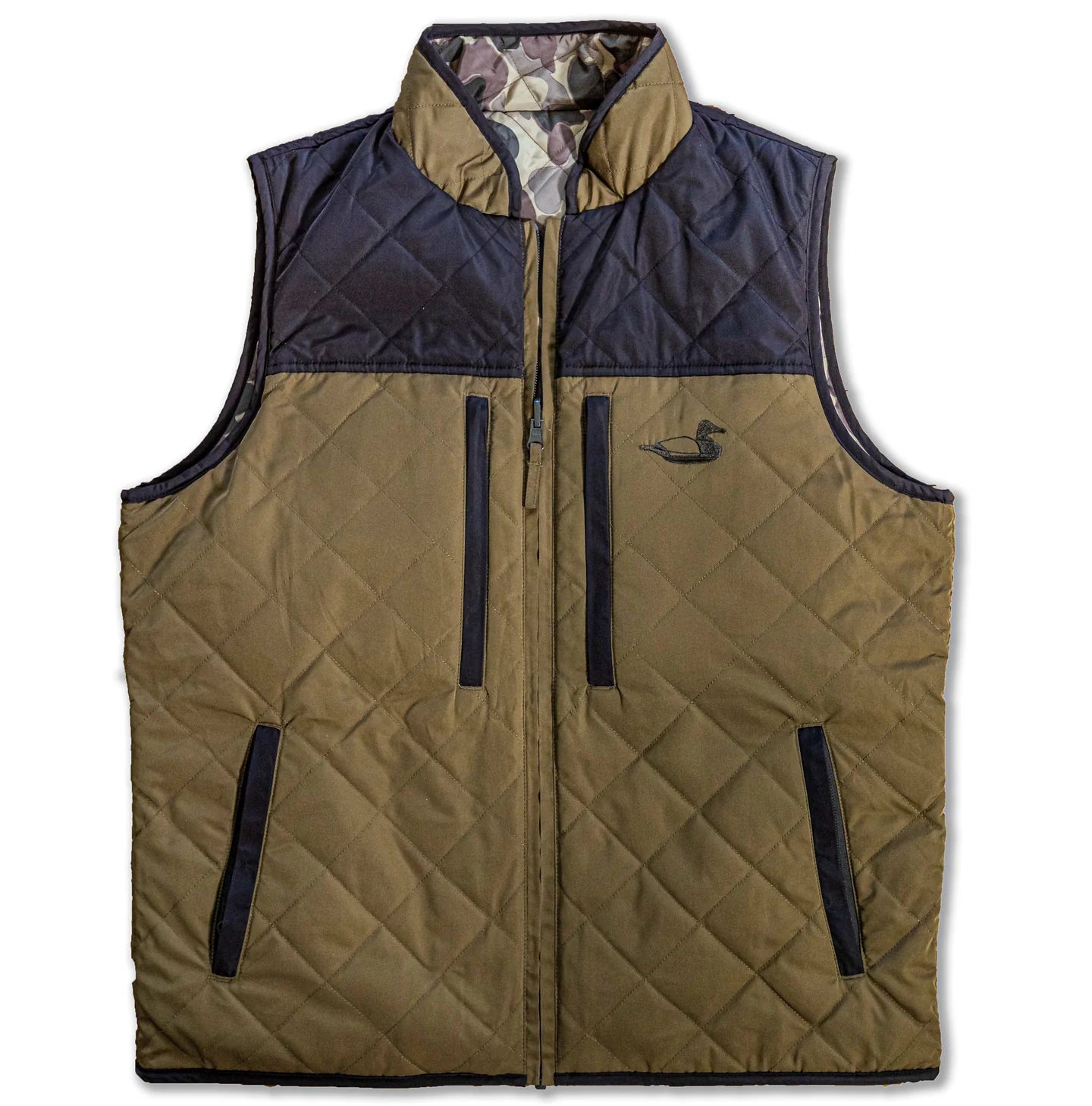 SOUTH CREEK REVERSIBLE FROGSKIN VEST