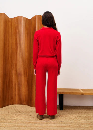 CHEDID SWEATER - ROUGE