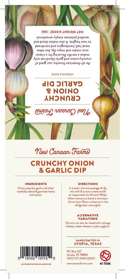 CRUNCHY ONION & GARLIC DIP