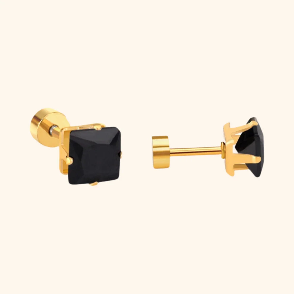 PRISM STUDS - BLACK