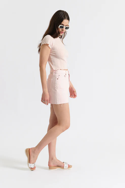 MALIBU MINI MID WAIST MINI SKIRT