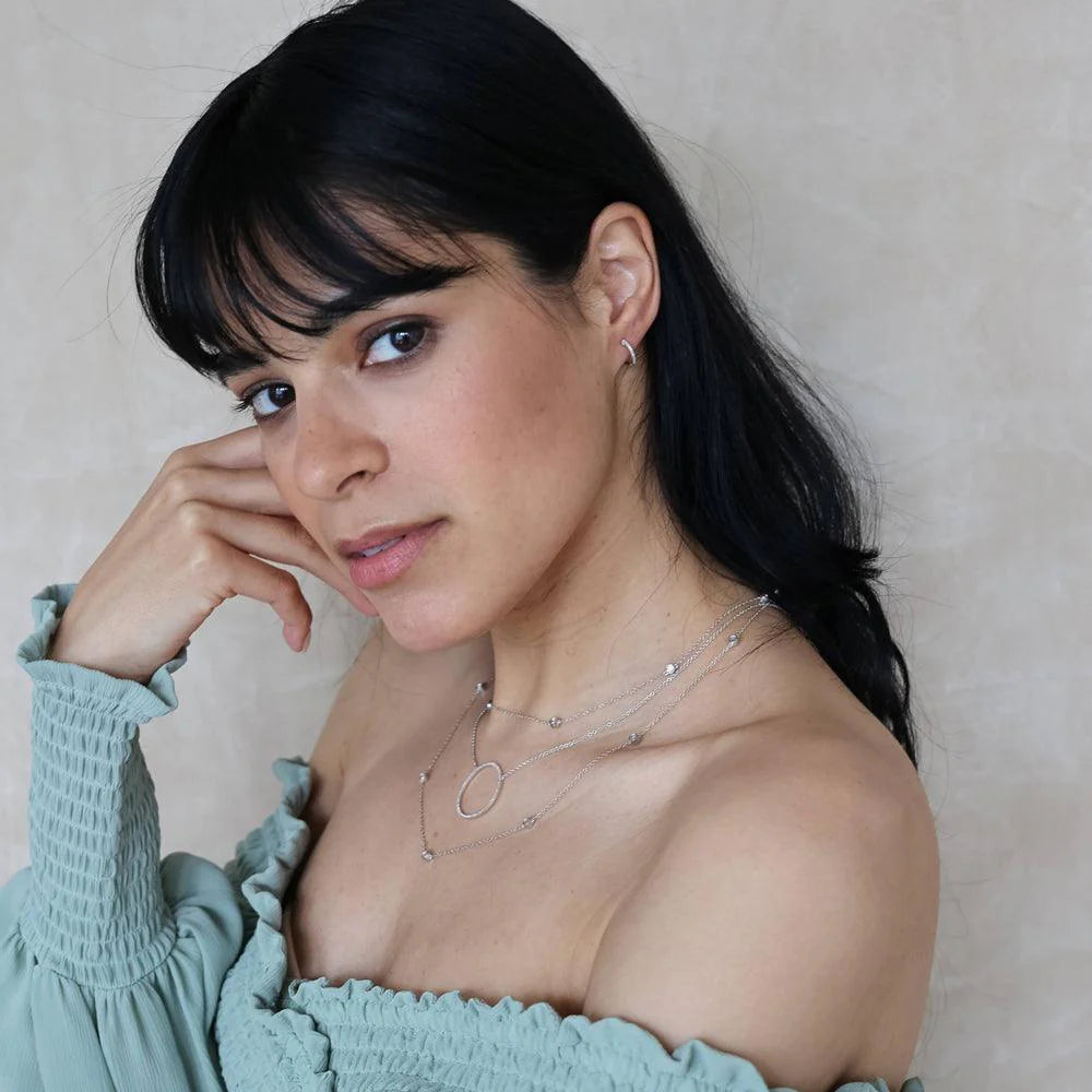 HALF-HEARTED ADVENTURE? NEVER! HOOP EARRINGS