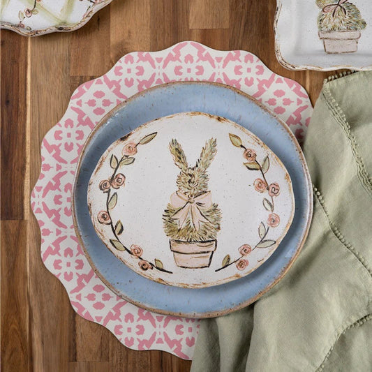 BUNNY TOPIARY DISH