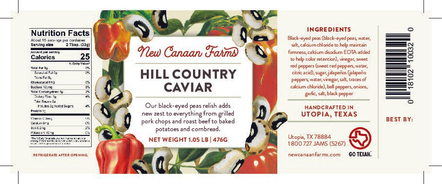 HILL COUNTRY CAVIAR SALSA