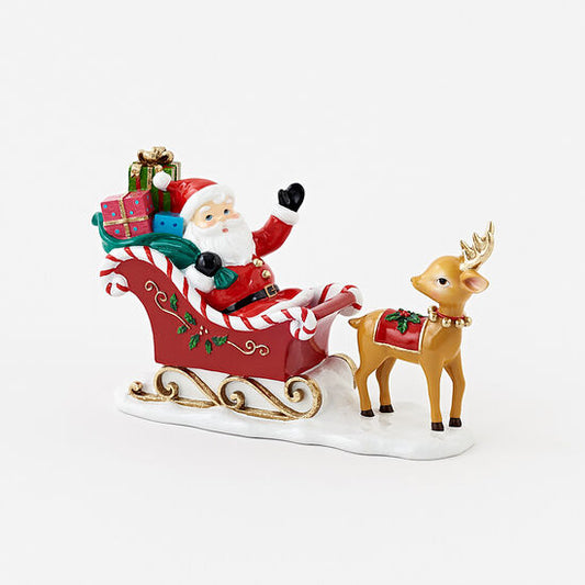 SANTA IN SLEIGH