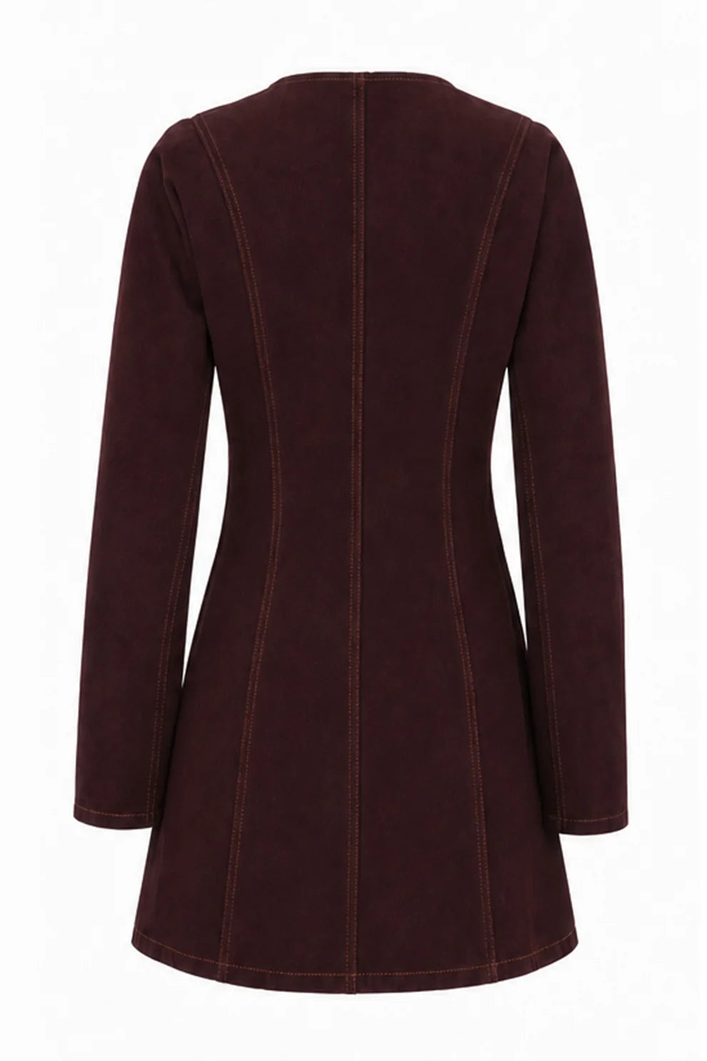 ORSO DRESS IN BORDEAUX