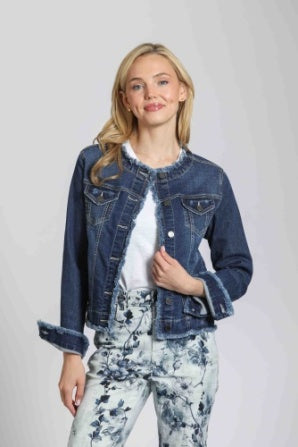 FRAYED JEAN JACKET