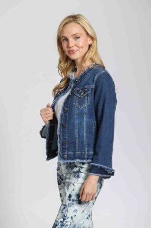 FRAYED JEAN JACKET