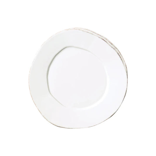 LASTRA WHITE SALAD PLATE