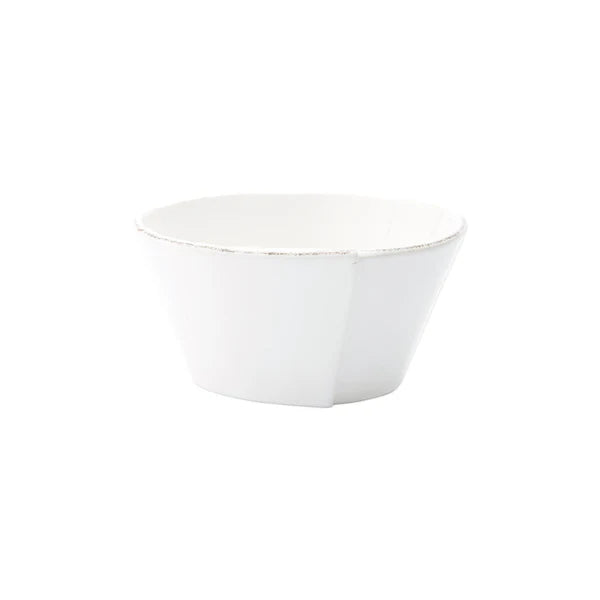 MELAMINE LASTRA WHITE CEREAL BOWL