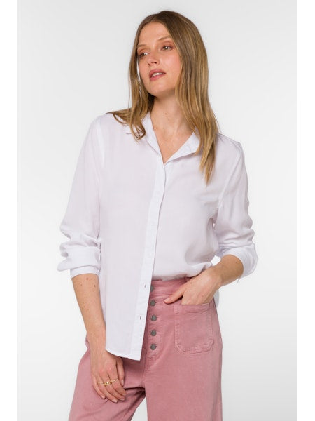 LEILA BLOUSE - WHITE