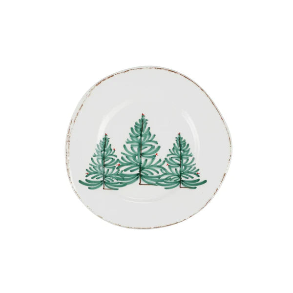 MELAMINE LASTRA HOLIDAY SALAD PLATE