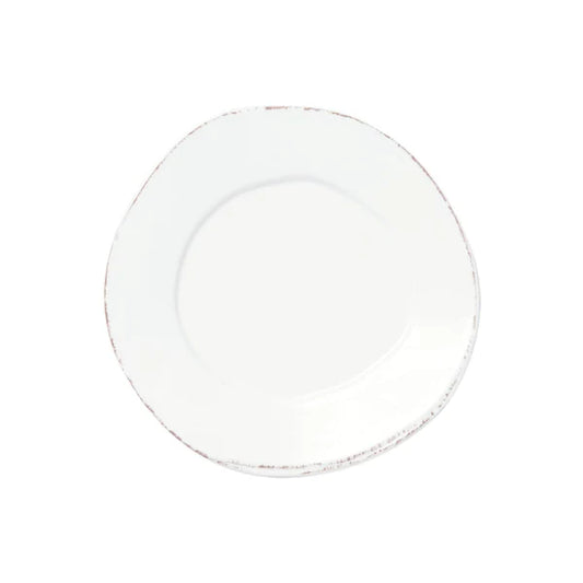 MELAMINE LASTRA WHITE SALAD PLATE
