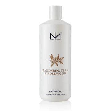 MANDARIN, TEAK, & ROSEWOOD BODY WASH