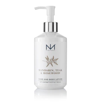 MANDARIN, TEAK, & ROSEWOOD HAND & BODY LOTION