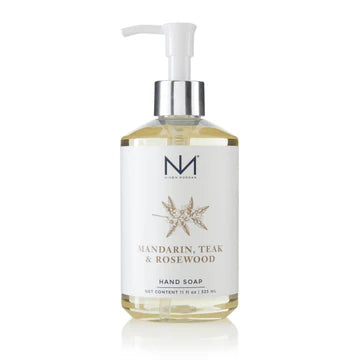 MANDARIN, TEAK, & ROSEWOOD HAND SOAP