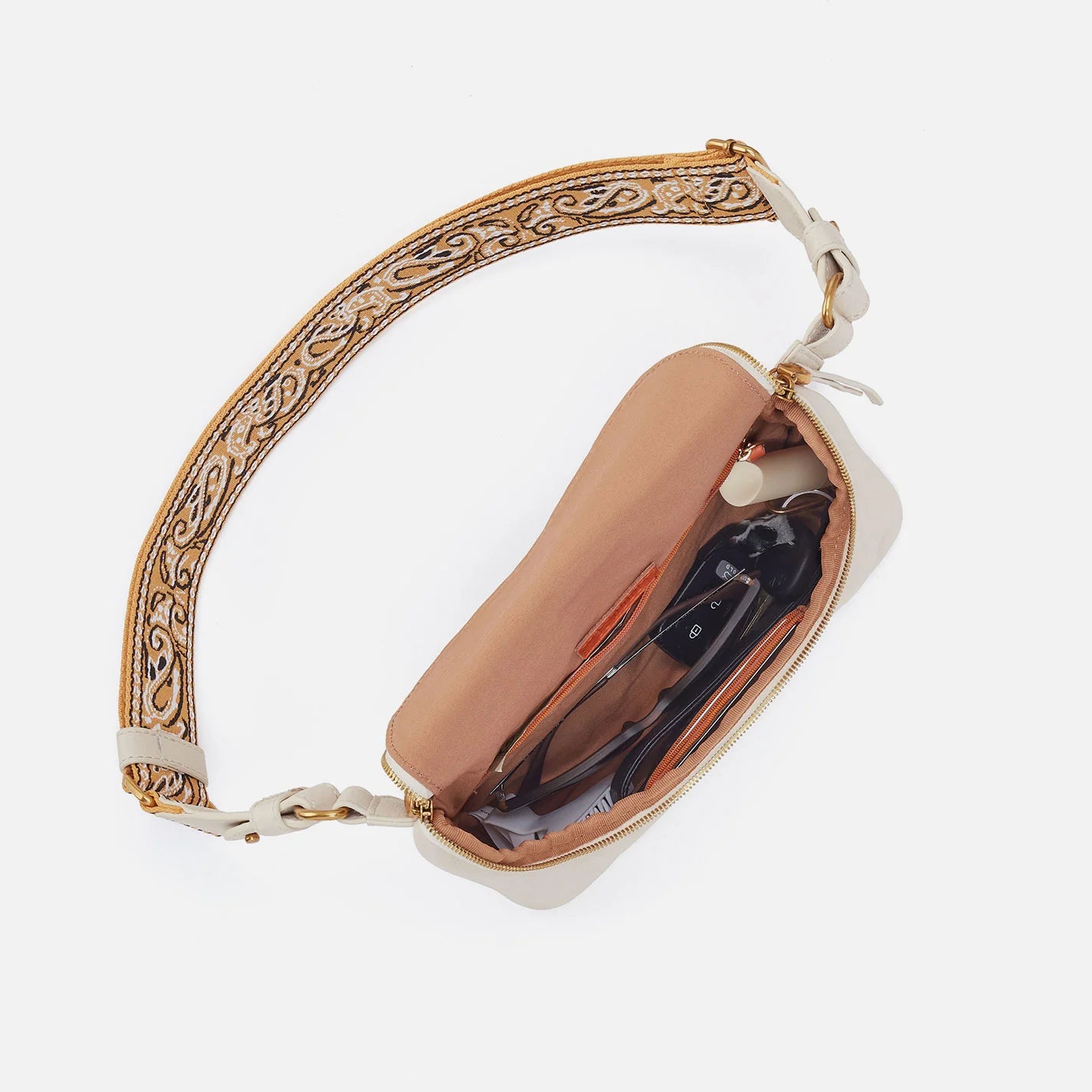 FERN LARGE BELT/SLING BAG - BIRCH