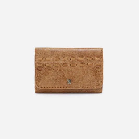 JILL TRIFOLD WALLET - WHISKEY