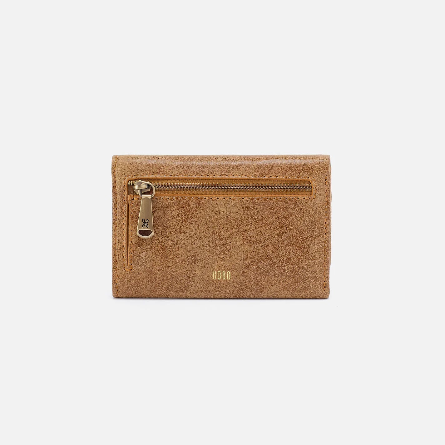 JILL TRIFOLD WALLET - WHISKEY
