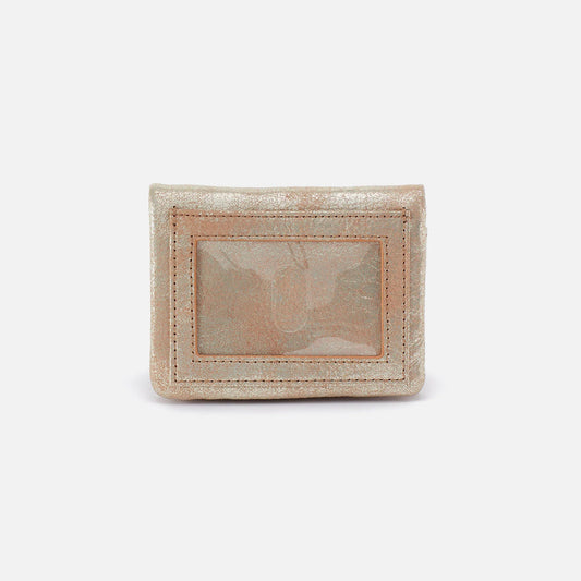 LUMEN MINI WALLET - SADDLE STARDUST