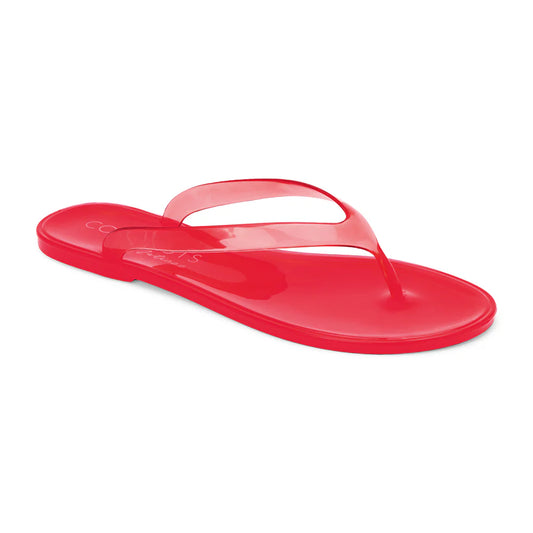 OLSEN SANDAL - CHERRY RED