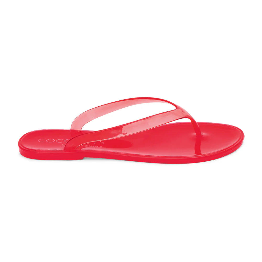 OLSEN SANDAL - CHERRY RED