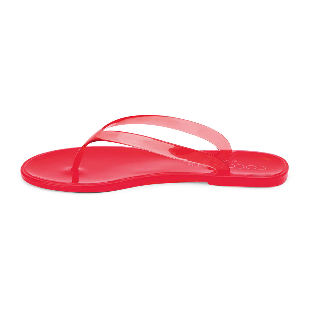 OLSEN SANDAL - CHERRY RED
