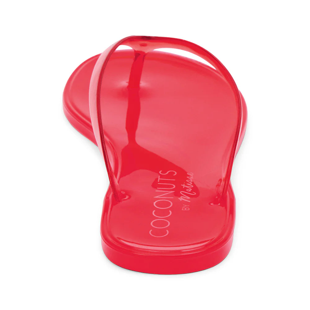 OLSEN SANDAL - CHERRY RED