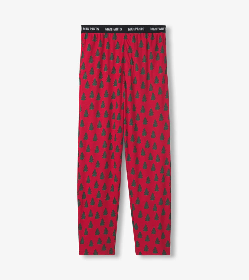 MAN PANTS PAJAMA PANTS- CHRISTMAS TREES