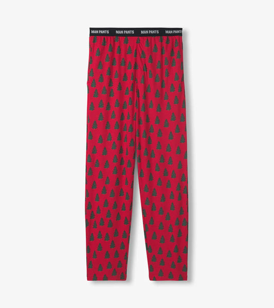 MAN PANTS PAJAMA PANTS- CHRISTMAS TREES