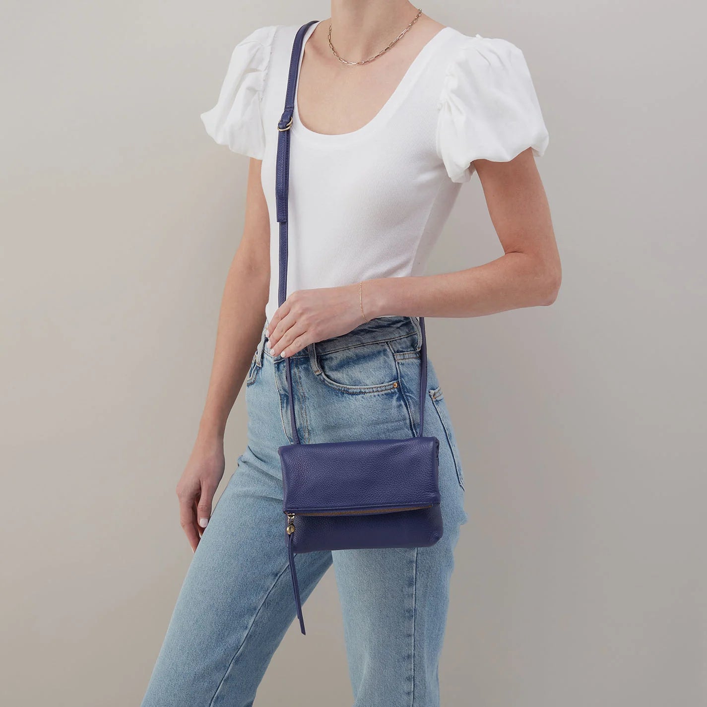 GRANT SMALL CROSSBODY - DARK IRIS
