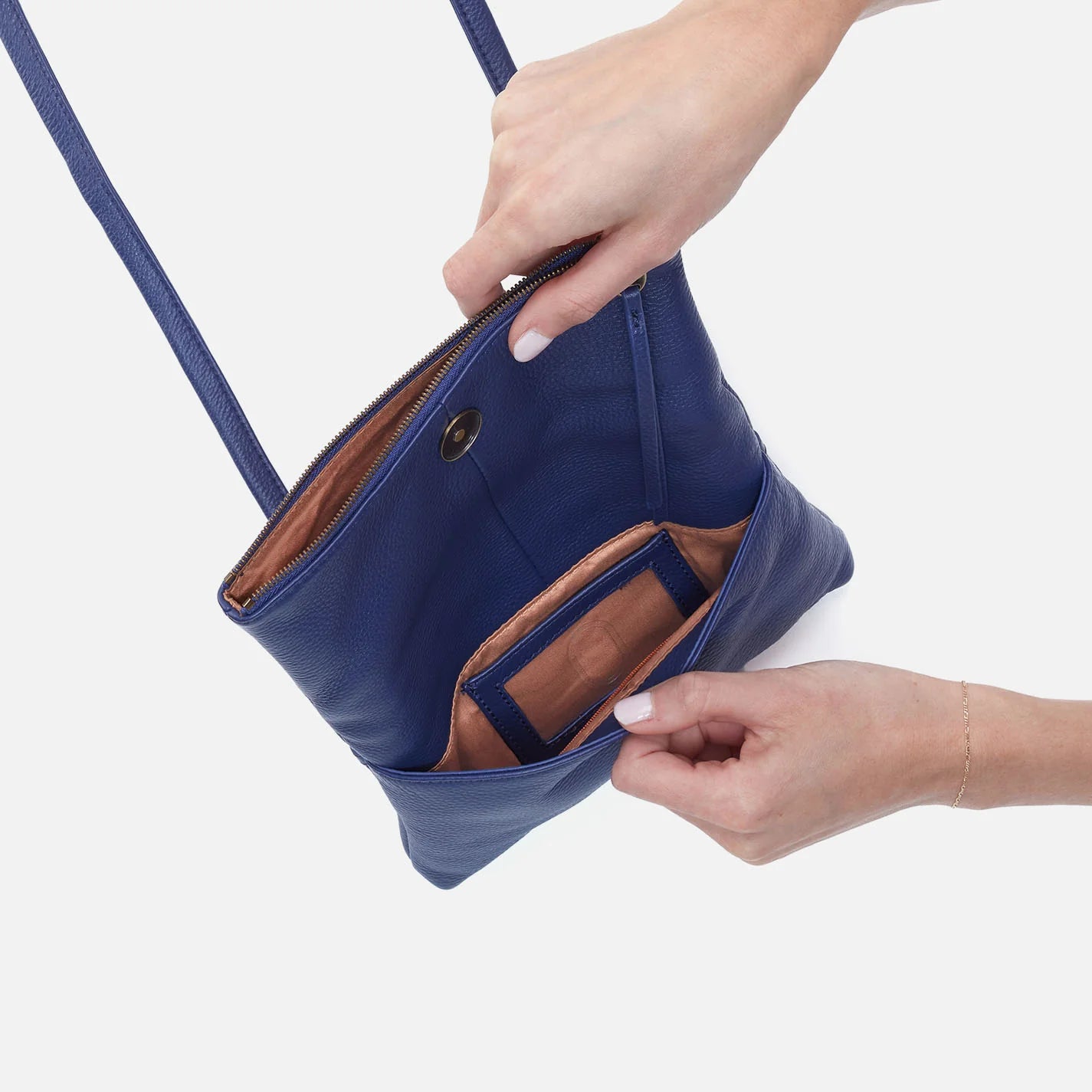 GRANT SMALL CROSSBODY - DARK IRIS